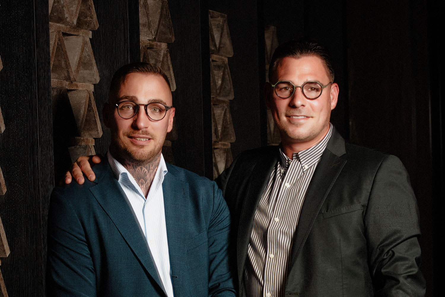 Adrien Pironet, fondateur d'IEN, et son frère Julien